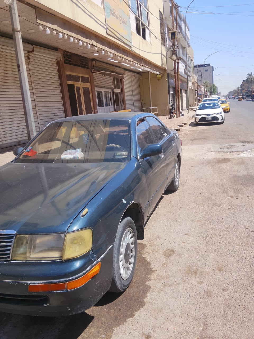 السلام عليكم بطه متصل موديل 93 للبيع تبريد كهربائيات مكينه كير مكفولات سنويه لل31 جديده هزه جديده السياره رقم ديالى انكليزي وبسمي كبل تحويل ومكفوله من كص ونقل جثه والاصوليات السعر 43وبيها مجال العنوان ديالى بعقوبه اتصل وتدلل/***********/وبي واتساب
