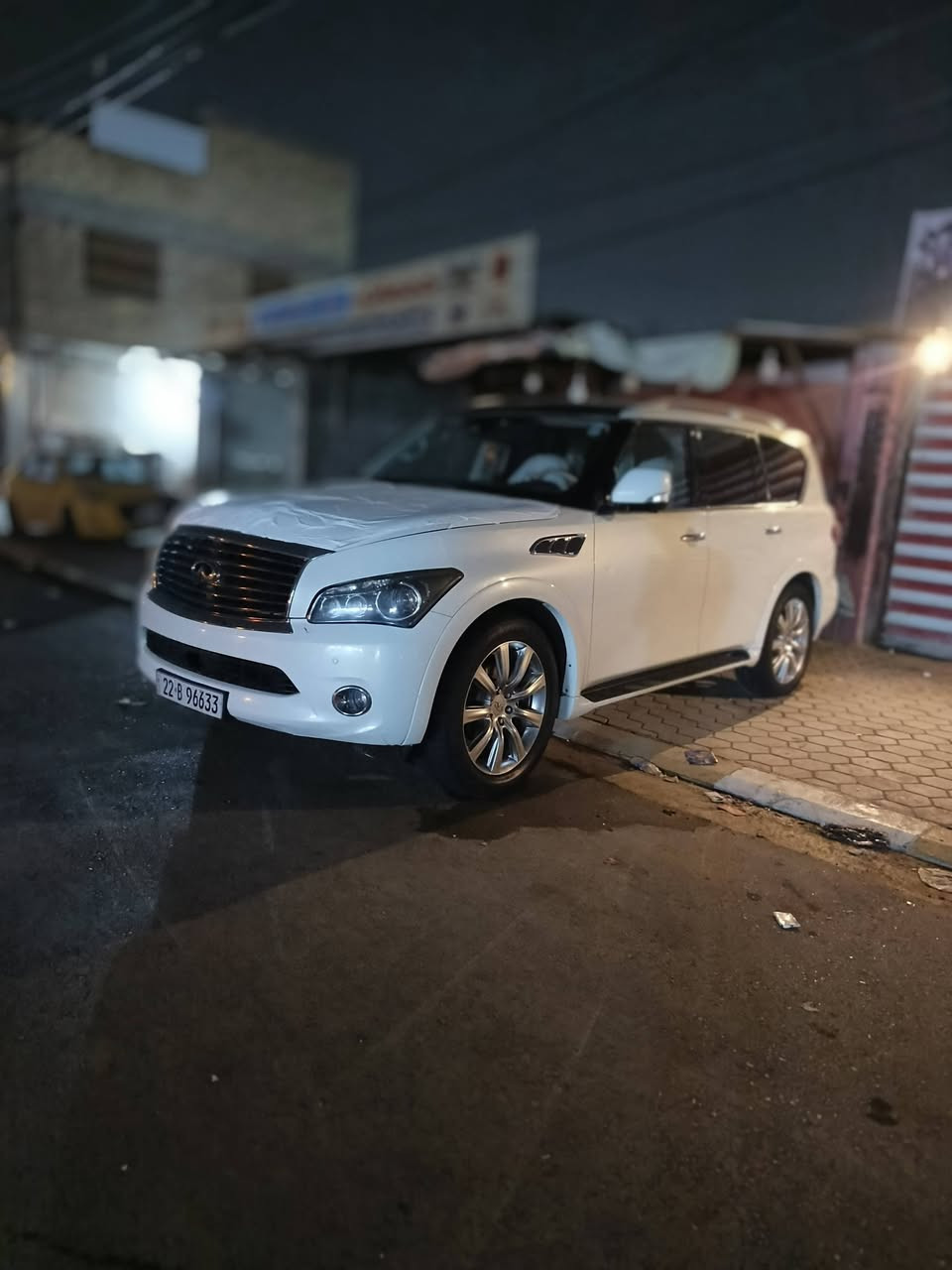 للبيع أو مراوس
نيسان انفنتي Qx56 موديل 2011 رقم أربيل مميز السيارة كفالة عامة من الضربة والصبغ
السيارة فول مواصفات شتريد بيها 
ماشية تقريباً 150 
السيارة بحالة الوكالة كلها على وضع الشركة ماملعوب بيها أبد
لكن صار بيها مشكلة بالمحرك ابيع طافية علمود لا اتعبني ولا اتعبك 
السيارة جاهزة من كلشي تخم تاير حدادية منظومة تبريد منظومة بانزين ماعايزها أي شي 
سعر السيارة 130 وسعرها مناسب ماكو هيج سعر
ومكانها ب الديوانية 
وهذا رقمي ***********
