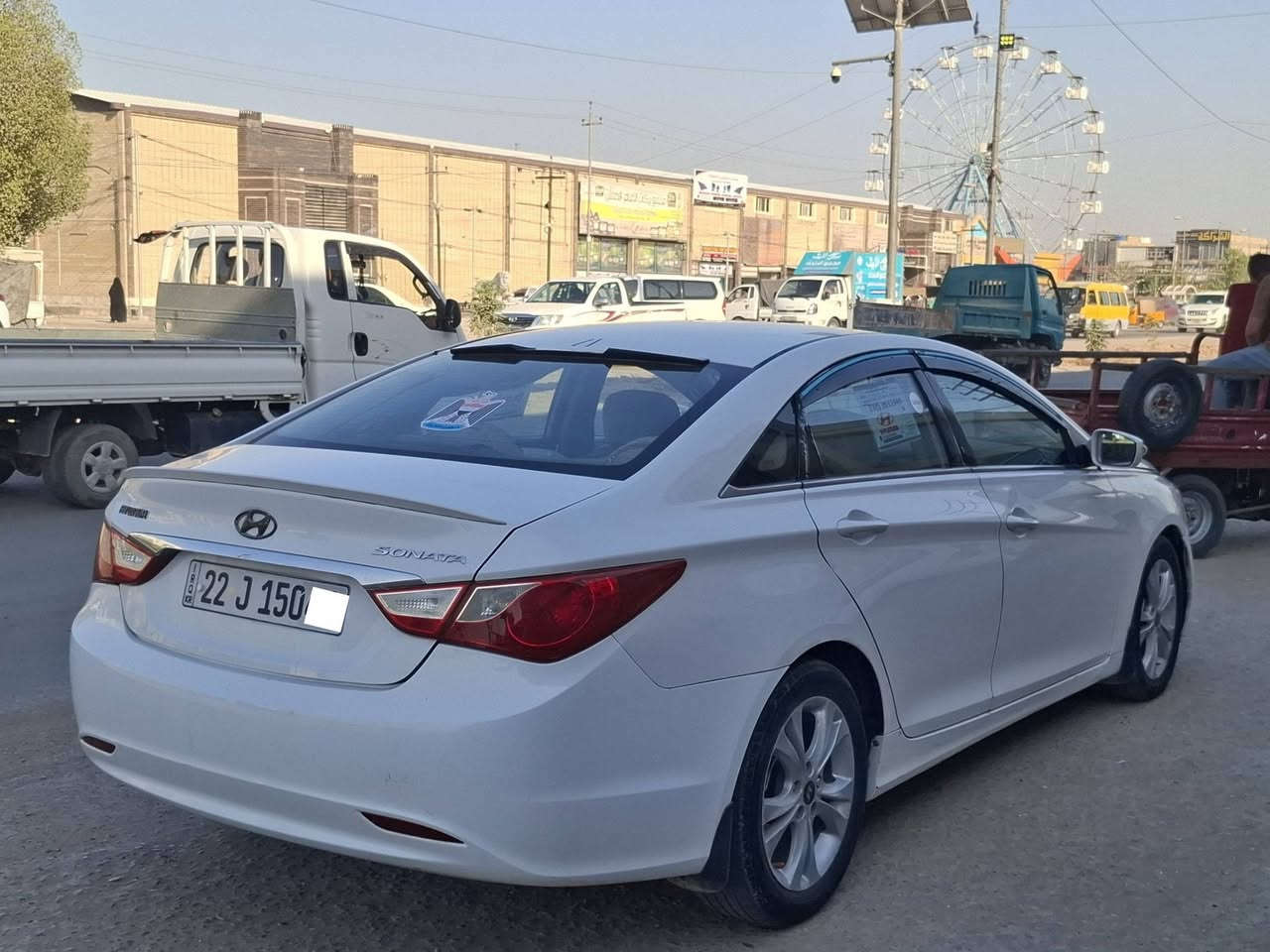 يا الله سوناتا  بـ97$2011 خـلـيجي فوول ب97$وبيها مجال 
محرك 2400 دوش 

ويل كب 

جاهزة عل اخر 

تبريد ثلج 

رقم اربيل دولي قبل ١٠ ايام حولتها 

دواخل بيجي 

ضرر جاملغ امامي وبيها تكشير بسيط بلبنيد فقط الباقي كفالة عامة

مكاني بابل القاسم ***********
