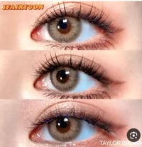 عدسات لاصقة • بني • ١٠ قطع