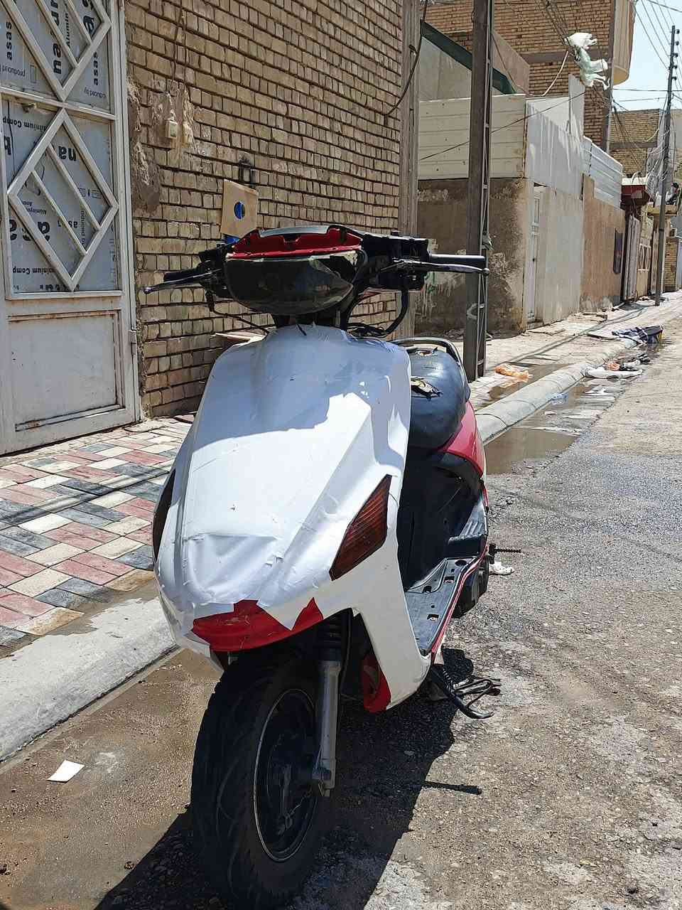 السلام عليكم
فراشة فحل 140 بنز مجفته مره وحده كامله من كلشي بريكات دبلات كهربائيات لايت بك لايت اشاير كيجات سرعه وبانزين الهندر نهائيا مامفتوح والمكينه جاهزة وكامله مكمله اي نقص مابيها تايرات جدد كابريتر جديد بنزات خلفيه جدد سلفها شغال عوزه بس شخاطه وعوزها باتري الباقي كله كامل وكلشي مامحتاج شرط هندر واحد تشتغل سعر 275 والشراي يدلل

مكانها كربلاء حي السلام 

***********

