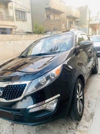 ( كيا سبورتج موديل 2013 )( وارد أمريكي بدون حادث فقط ضبع بنيد  بدون مع...