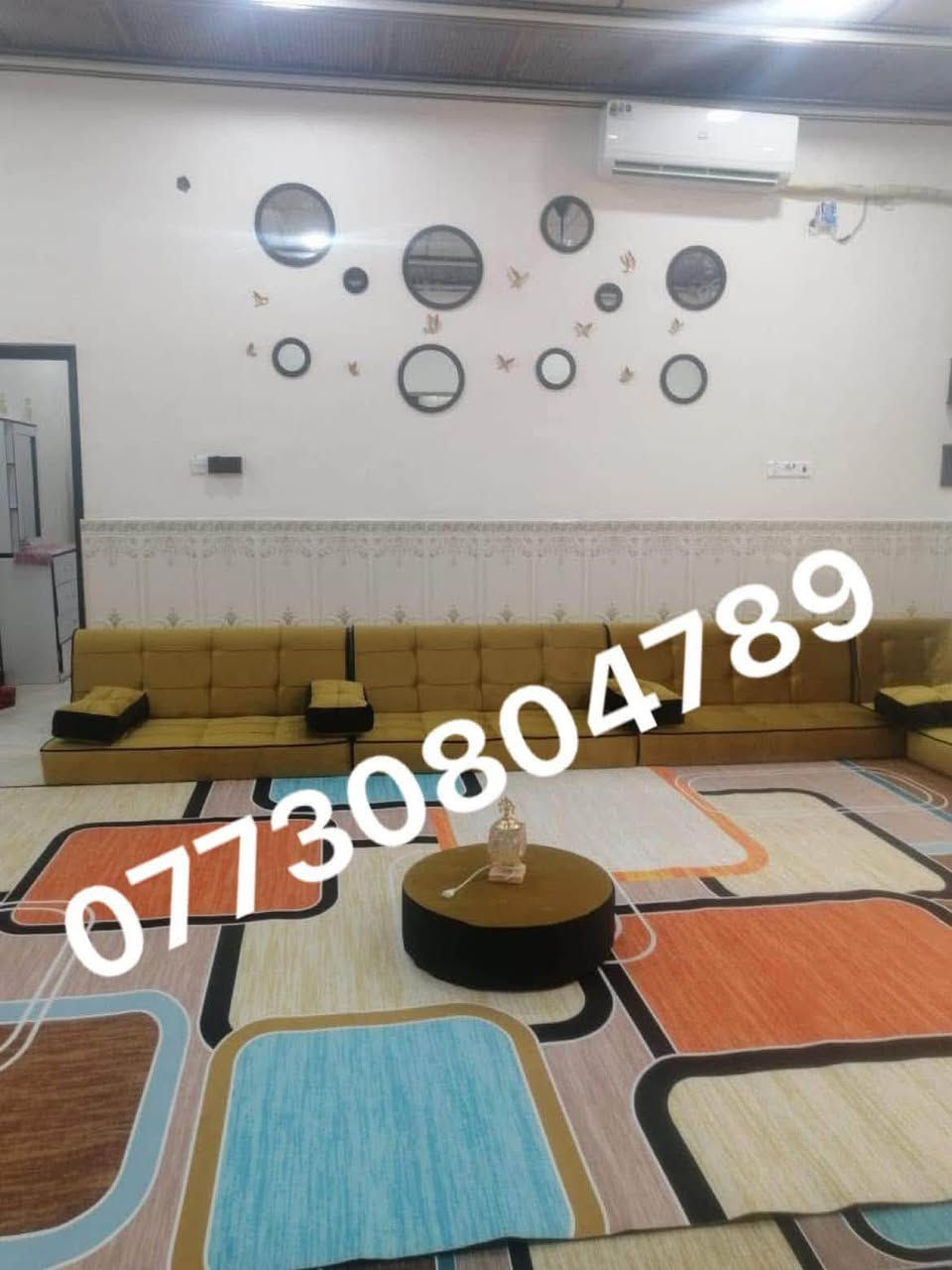 ديوان تفصال حسب الطلب باالوان وقياسات مختلفه
للحجز والاستفسار خاص او واتساب ***********
https://m.facebook.com/story.php?story_fbid=491549122668981&id=100990398391524&mibextid=Tuo9sz
