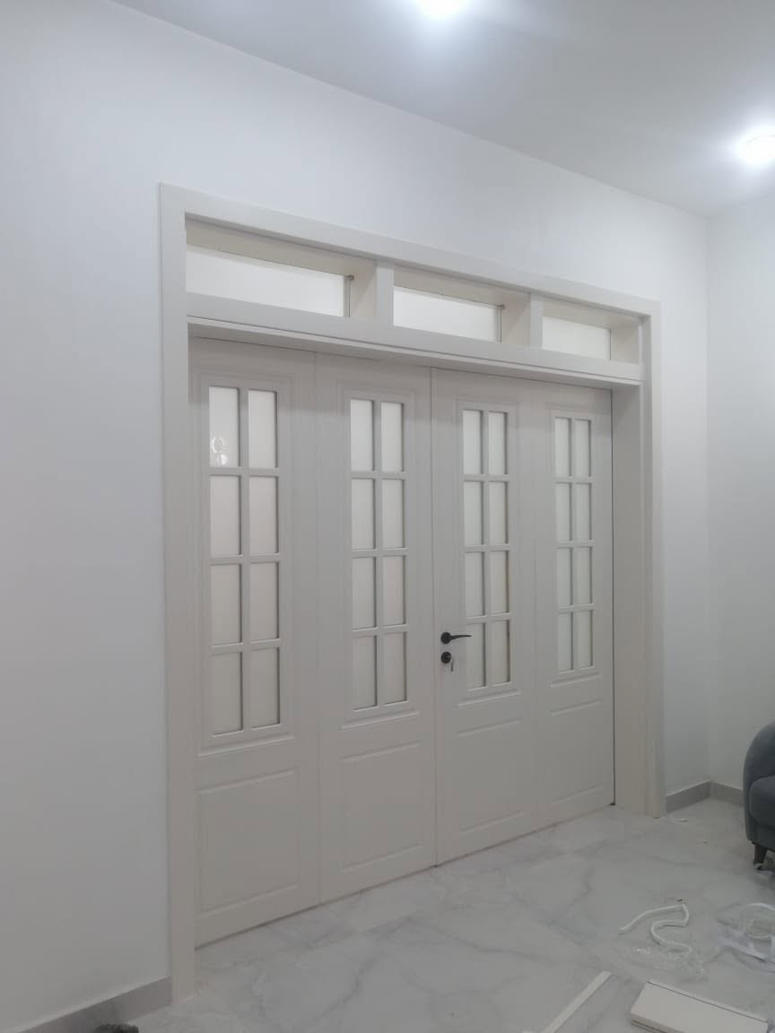 اللون: أوف وايت (Off-White) مميز وعصري.
​النظام: قاطع تركي تفصال 4 طلاليق.
​الزجاج: ضبابي لمنح الخصوصية التامة مع نفاذية إضاءة مريحة.
​الجودة: ومتانة عالية مع دقة في الشد والتركيب.
​معرض إسطنبول للأبواب التركي

📍📍العنوان: النجف الأشرف – حي العدالة
للحجز والاستفسار يرجى الاتصال أو التواصل عبر واتساب.
#اتصال***********
***********
