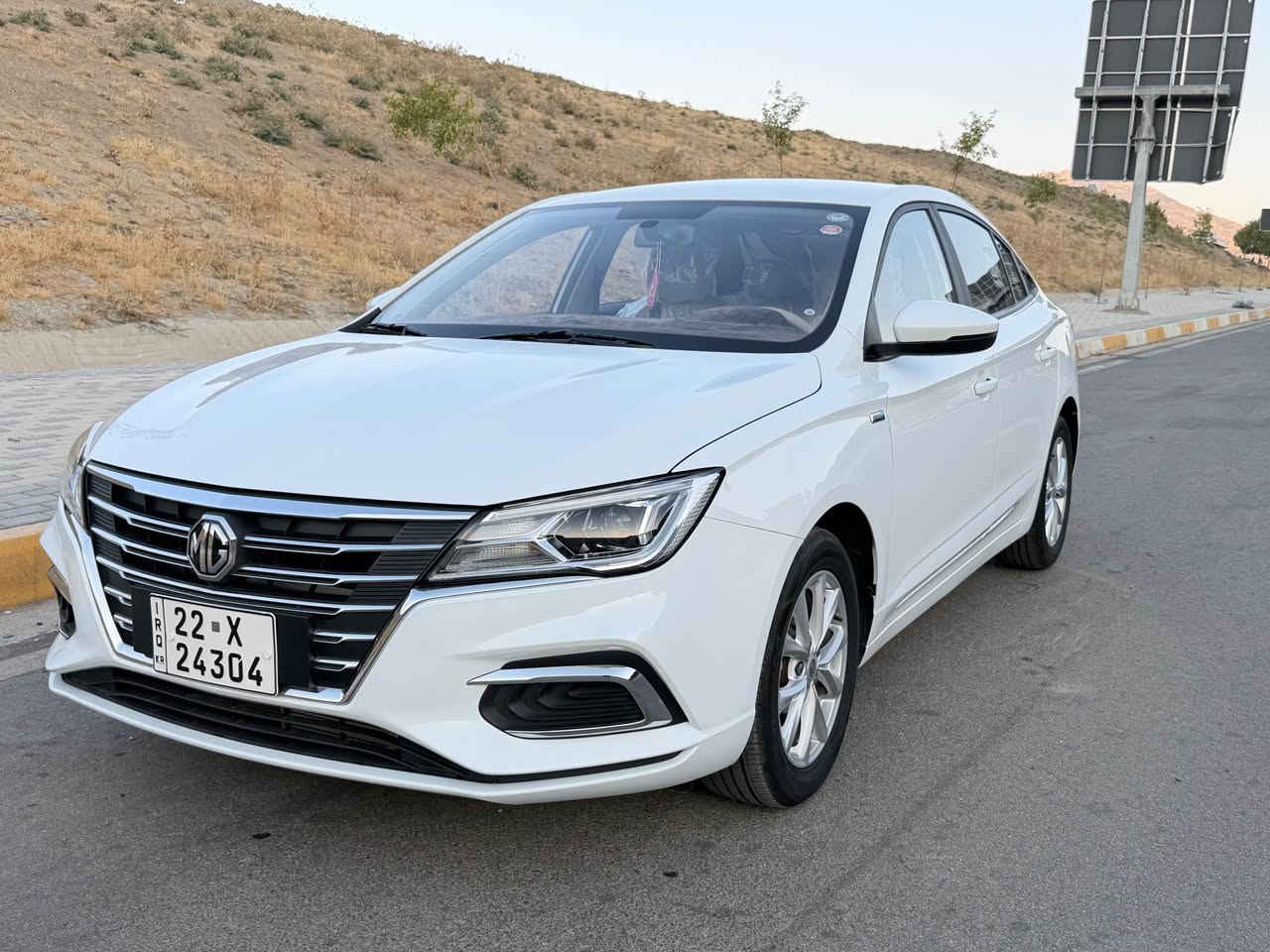 سةلام عيلكوم MG5 مؤديل 2025 مواسفات ستارداند پلةس شاشة ايپاد دوو سويج بيلدي پينج باليف ناو زةرد ويل كةپ رةقموو سةنوي هةموو نوي  هيچ نية ٦ هةزار رؤيشتووة سةحري ١١١$ وةرقةي لي دةكةم كةميك مةجالي براينة تيداية رةقم تةلفؤن *********** واتساپ ڤايبةر أربيل, العراق
