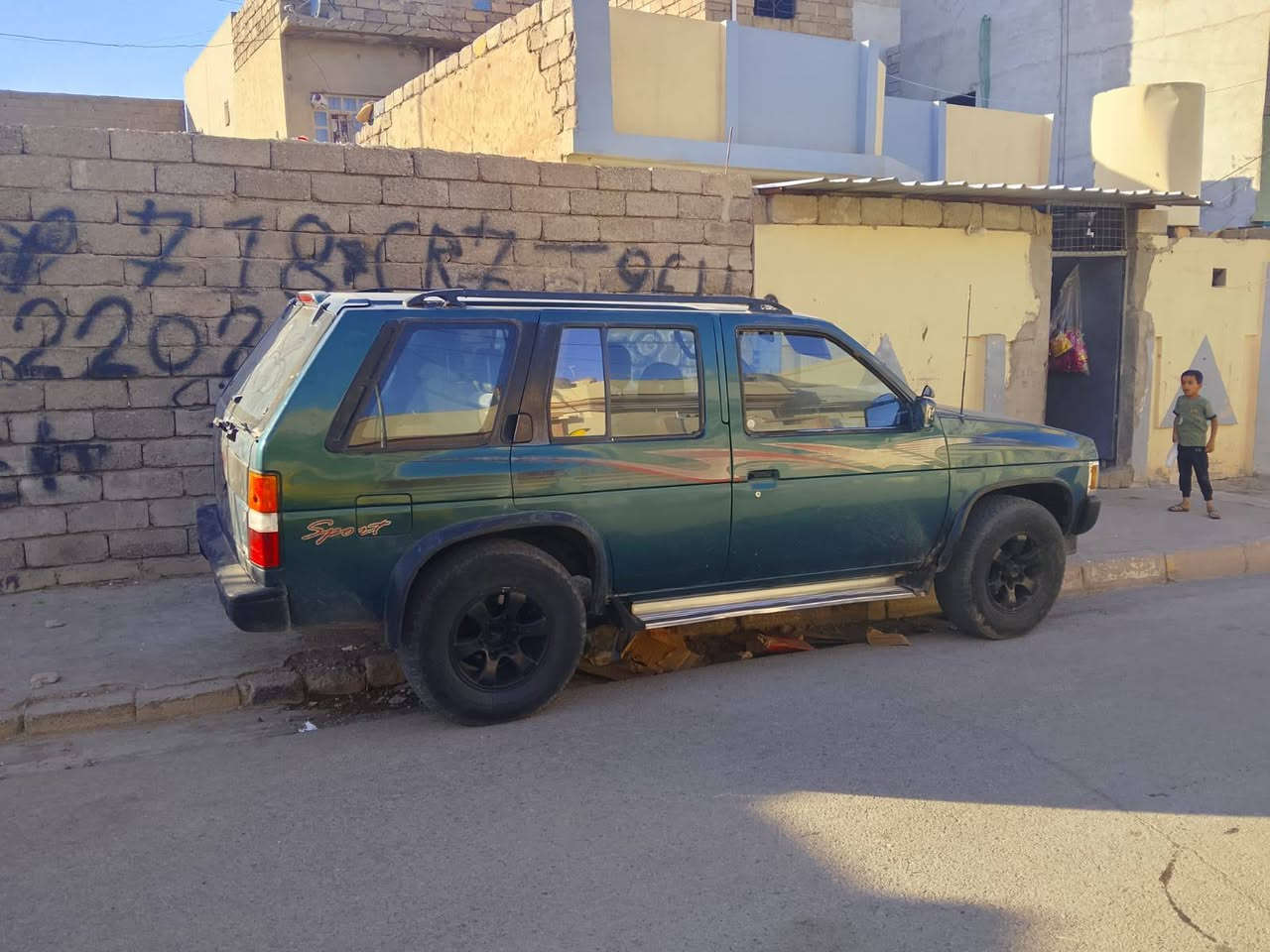 نيسان با فندر 95 كير، وتو دفع رباعي رقم جديد اربيل شرط لوكاله وتحويل تبريد نقص قايش محرك معمر جديد لكور بي صوت لسعر30 وترهم مراوس بشي نضيف وعادي انطي فرق بصيط لعنوان موصل لتواصل ***********♕♕***********
غير متواجد عل فيس
