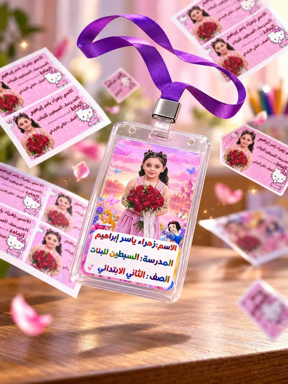 باجات مدرسية • تصميم حسب الطلب • طباعة عالية الجودة