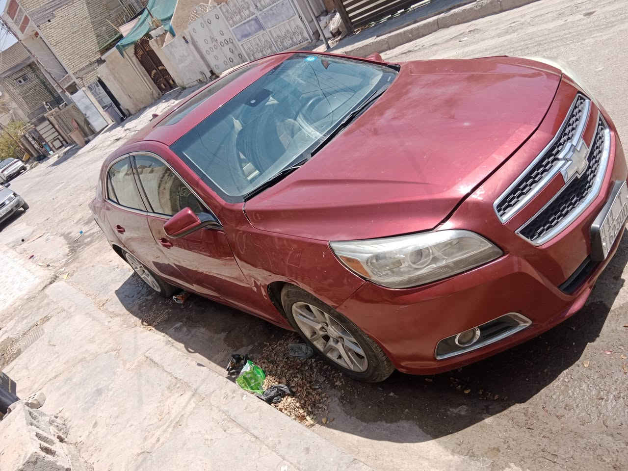 سلام عليكم اخوان بيع او مراوس ماليبو موديل 13 بااسمي فول مواصفات سلايت كشنات كهرباء رقم بغداد انكليزي هزه جديده مكينه وكير جدد تبريد ثلج ماشاءالله تخم تاير حداديه جديده السياره مابيها صبغ بس الدعاميه الاماميه كلش نظيفه مابيها جراد بس البنيد شويه واضح كدامكم وسعر مناسب السعر قفل 70 عنوان بغداد حي الشباب وره البياع ***********
