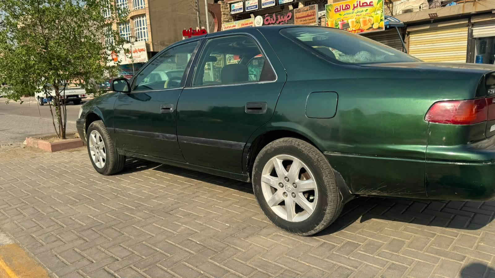 السلام عليكم للبيع تيوتا كامري موديل 2000
مكينه 2200 ام الچف
السياره داخله دشبول وبطاين وكشنات كلش جديد
مكينه وكير مكفولات
تخم تاير جديد
باتري جديد 
تبريد شغال وثلج بس الروله مال كمبريسر كايمه
السياره مصبوغه عام تعمير كركوك 
السياره ترايك وين متريد 
نقص بيها درايمً شفت جهه السايق
روله كمبريسر تبريد
دبل خلفي واحد
رقم سليمانيه مميز باسمي رقم وهزه وسنويه جدد
مكاني بغداد حي العامل 
***********
السعر 68 وليها مجال
