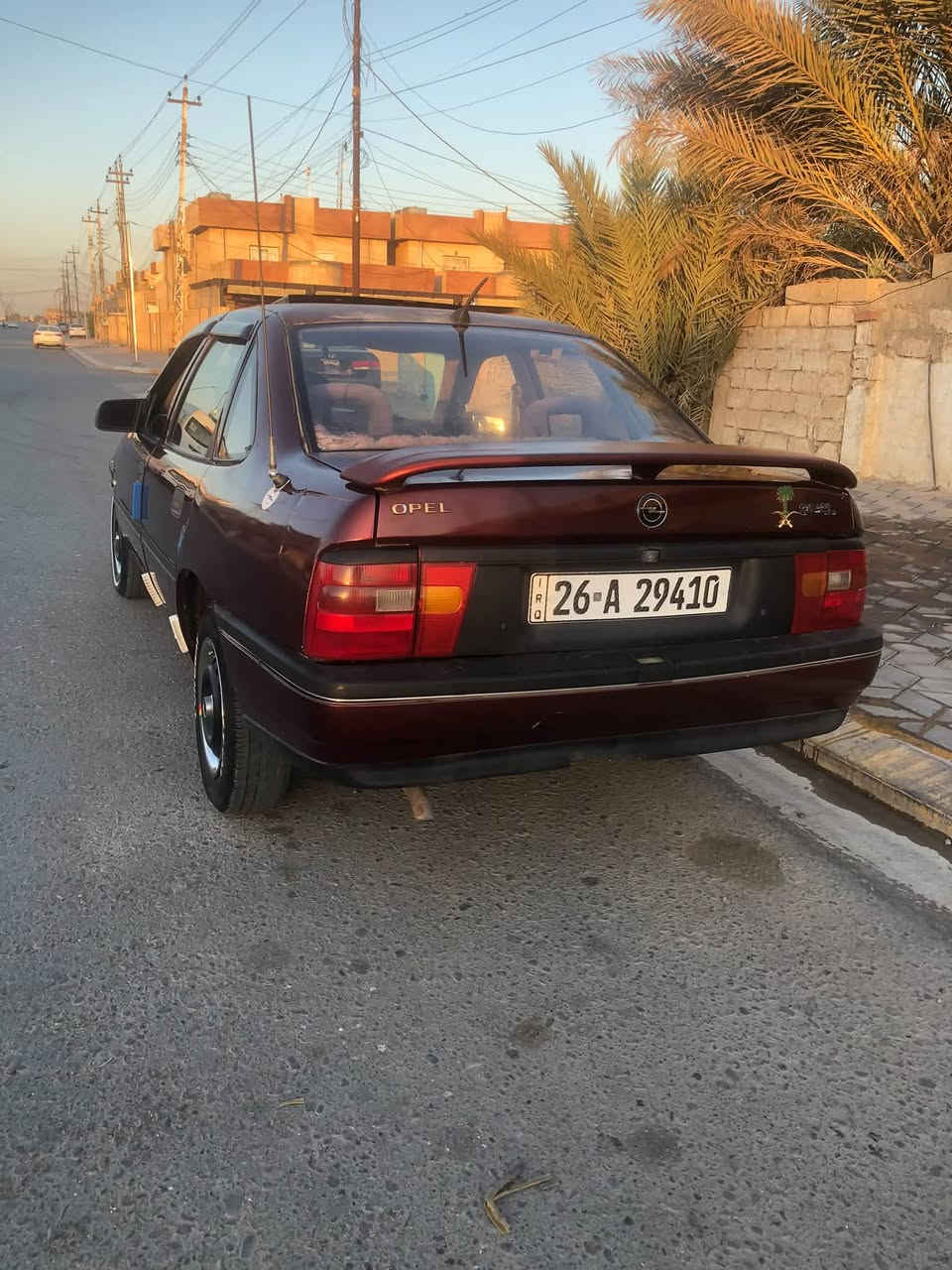 اوبل فكترا ماروني للبيع
موديل 91
رقم انكليزي صلاح الدين 
مصبوغ حزام للجمالية
سيارة نظيفة ومرتبة
محرك 16 
كير عادي
صدر جديد
لايت زينون
قفل مركزي ريموت
سنوية نافذة الى 2030
السيارة بإسمي وتحويل مباشر
مكان السيارة تكريت 
السعر 35
للاستفسار
***********
***********
