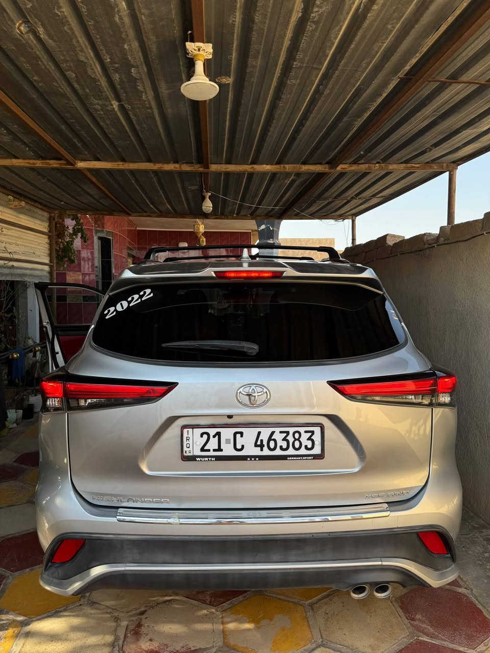 تيوتا هايلندر 2022 XSE
رقم سليمانية 21 
محرك v6 
تصميم رياضي خاص بـ XSE
الممشى الحالي 105Km
• موصفات xse معروفة 
• ⁠فور ويل ، ويل حجم 20
• ⁠نضام تعلق و أنظمة قيادة متنوعة 
⁠• ⁠تحديد مسار امامي و جانبي  خلفي ( رادار ) 
• ⁠تحكمات ستيرن جهتين 
• لايتات امامي و خلفي نوع LED 
• ⁠شاشة كبيرة + شاشة عطلات دجتال 
• ⁠مقاعد اماميه كهربائية 
• ⁠صندوق كهرباء 
• ⁠داخل احمر و اسود بلادي 
• ⁠كشنات خلفيه منفصلة نوع  vip
• تدفئة مقاعد
• و بعد موصفات كثيرة
" السعر 315$ وبي مجال 
3 شدات و 15 ورقة
للاستفسار الاتصال ***********

نص مكتوب في الصور:
- 2022