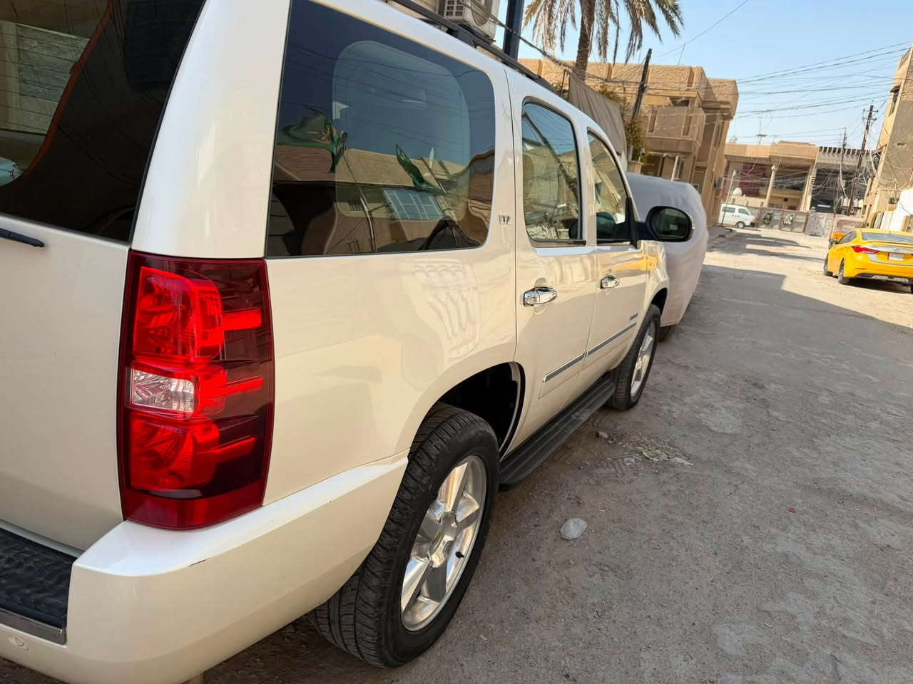 تاهو خليجي
مديل ٢٠١٣
LTZ
مكفوله كفاله عامه من زلغ حتى دعاميات
رقم بغداد بسمي 
مكان بغداد لامين ثانيه
ماشي ١٢٧
لون صدفي مميز 
سياره من نوادر 
***********
شراي تصل خاص ماكو
