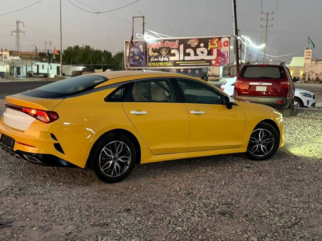 السلام عليكم
كي فايف K5 خليجي موديل 21 مكينه ٢٠٠٠ دوش

رقم بغداد باسمي سنويه وهزه وأرقام جديده

 مواصفات الشركه الدوليه للد أمامي حساس أمامي وخلفي تبريد قطعتين كشنات جلد شاشة كاميرا متحركة بصمه تشغيل عن بعد داخل بيجي وبعد بيه مواصفات السعر ١٧٠ وبي مجال بسيط للشراي

سيارة جديدة و جاهزه من كلشي

تخم تغير وباتري كله جديد

سونار موجود بالمنشور
مكان سياره ديوانيه

***********
