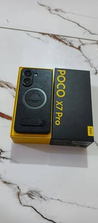 بوكو X7بـرو مكفول. معالج 8400 الترا ببجي 120 فريم بطاريه 6500 شاحن 90 ...