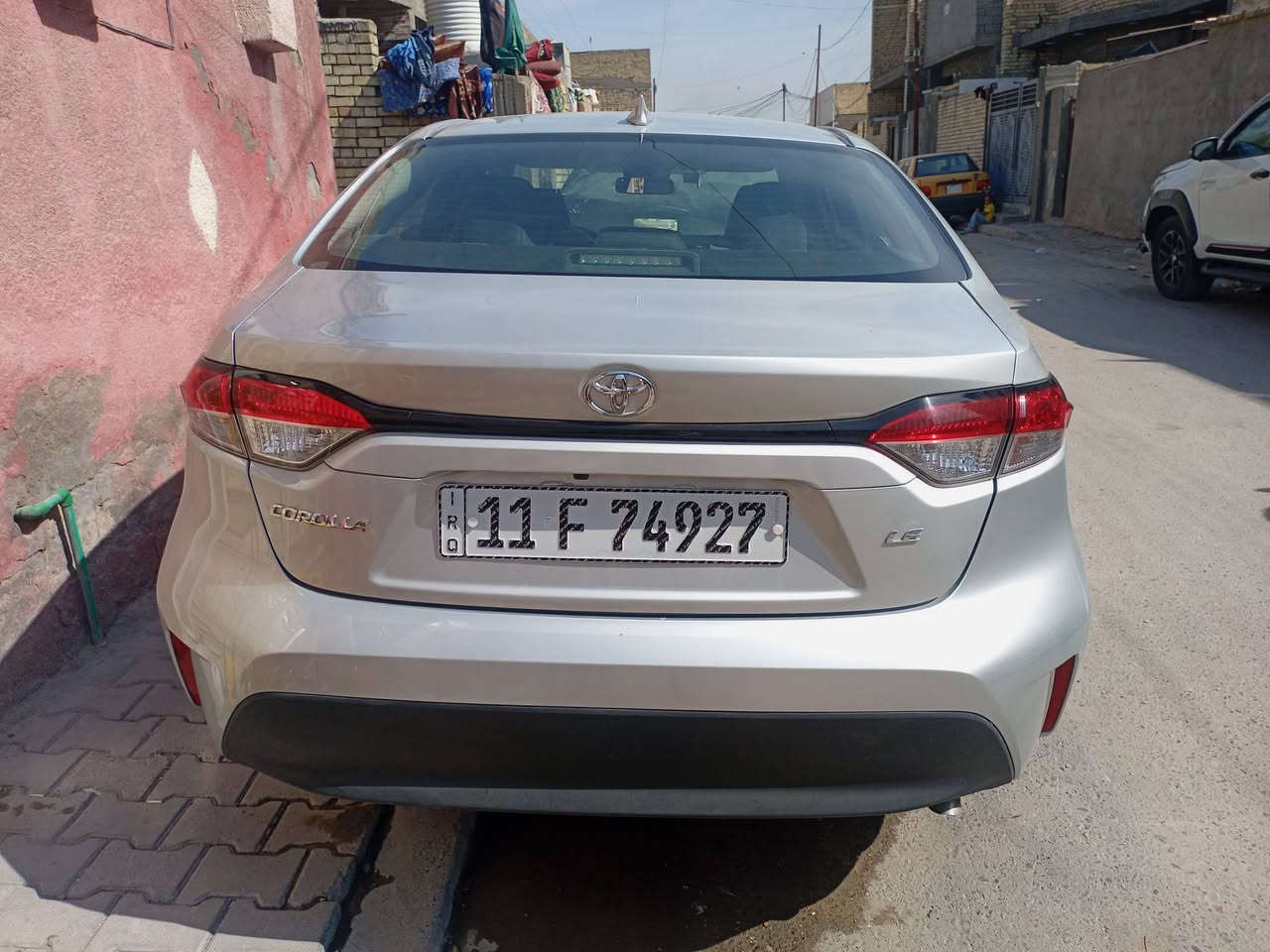 سلام عليكم
كورلا وارد امريكي موديل 25 بانزين فقط LE ضربتها بجم خفيف شواصي ولغود سليمات تبديل بنيد ودعاميه وراديتر فقط الباقي مكفول التبريد الطلقه عطلت مابي شي الجك والاسبير جدد ممستخدمات السياره جديده ماشيه 21 الف السعر 137 وبيها مجال رقم بغداد داخله قبل 3 اشهر بكتاب شهداء سنتين وصير حره راعيها بغداد يسويلك وكاله 

العنوان بغداد الكماليه حي السلام شارع مستشفئ الفضيليه ***********
