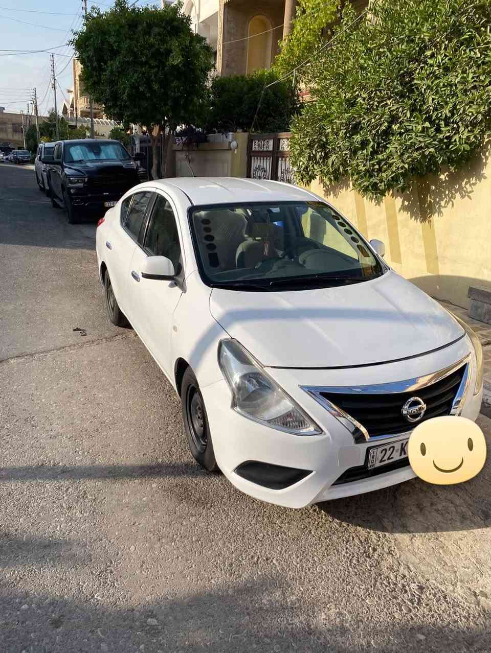 🚗 نيسان صني 2016 للبيع
المواصفات:
 الموديل: 2016
 اللون: أبيض
 الصبغ: مكفولة من الصبغ تماماً (بدون صبغ)
 البودي: يوجد تعديل بارد فقط، السيارة بنظافة ممتازة.
 المحرك والكير: بشرط الفحص والجاهزية، السيارة محرك وكير وتبريد شغال وممتاز.
 الوضع العام: سيارة جاهزة للشغل والسفر وما تحتاج أي مصروف.
📌 تفاصيل إضافية:
 المكان: أربيل زانكو  
السعر 82$ بيها مجال 
رقم ***********
