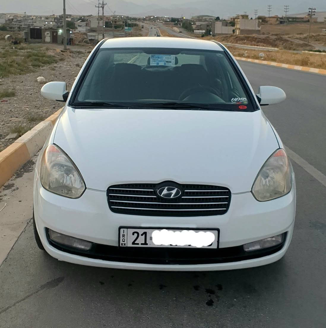 hyundai accent2009 بۆ فرۆشتن سەیارەکەبێ  بۆیاغە گێڕ و مەکینەو کارەبایات و تەبریت هەمووشتێکی بەشەرتە گێڕ عادیە مەکینە گەورەیە بەشەرتی 2030ڕەقەموسەنەوی تازەیە هەتاوەکو 
بەناوکردن چوارتایەو ویلی نوێی لەژێرە نرخی 75گەڵاو مەعامەلە ژ.م *********** بشدار, السليمانية
