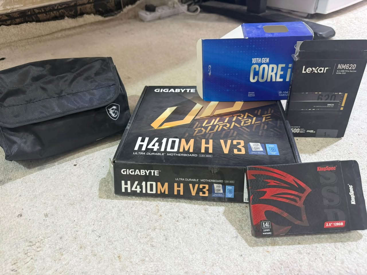 i5-10400F • 16GB DDR4 • 1TB NVMe
