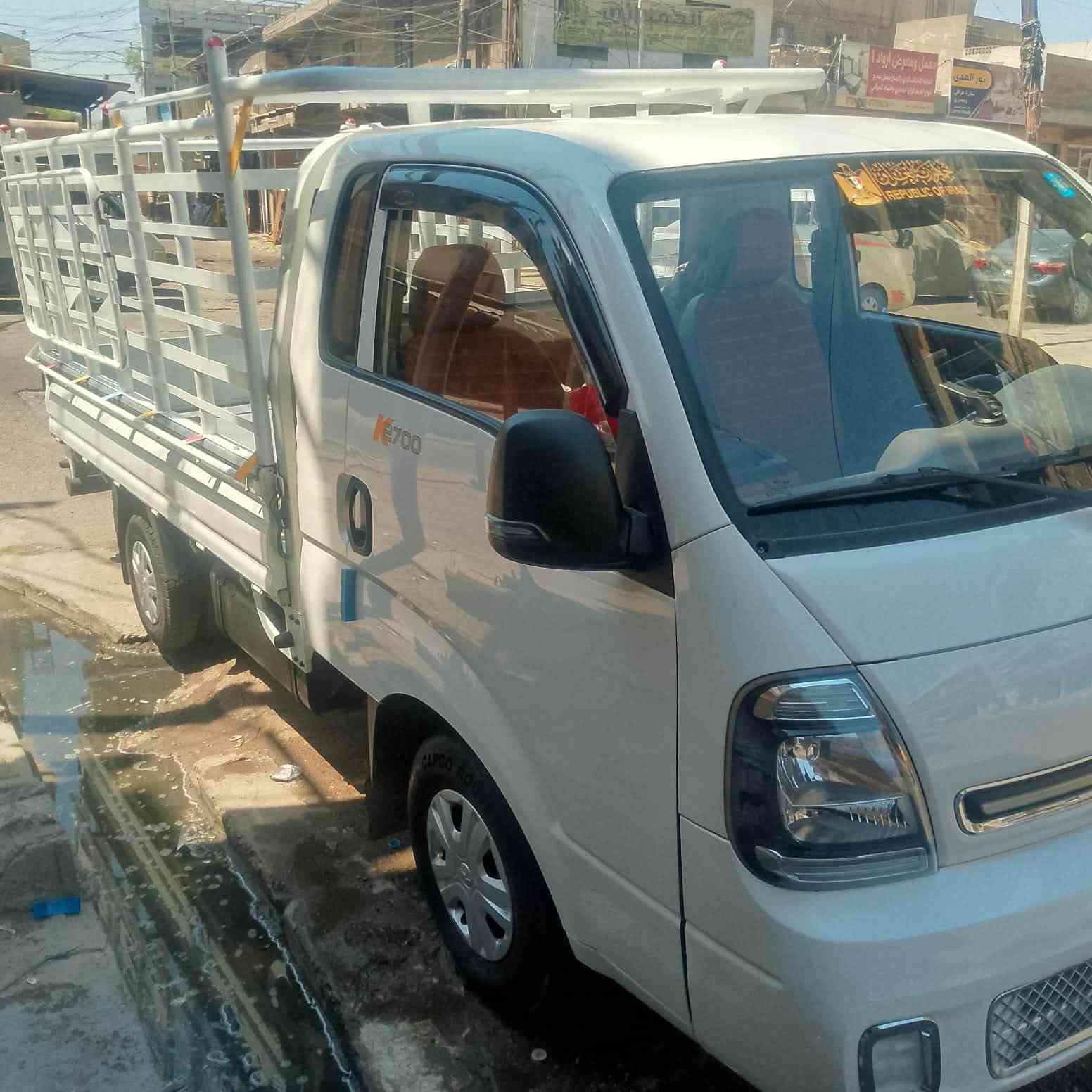 السلام عليكم
كيا حمل بنكو 2700 موديل 2022 سعر 135ورقه بيها مجال بغداد هزه جديده

للتواصل هذا رقمي غير متواجد على الفيس بوك 

***********
