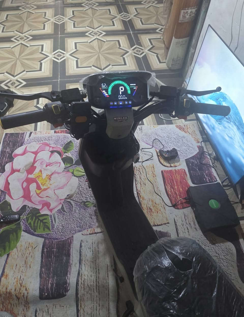 السلام عليكم
دراجة R9 2026 مكفولة من كلشي بعدها على وضع الشركه 

والبطاريات على وضع الشركة ويمك الصور وشوف استخدام شهر ضبط وممشاها جدا قليل 

اخت الجديدة بضبط وبعدها على جيس الشركة وتكدر تجي تفحصها بنفسك 

مكاني الهارثة ناحيه المصطفى 

السعر 500 قفل 

للتواصل ***********
