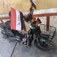 دراجه شحن للبيع 5بطاريات بس نقص بطاريه السعر خاص عنوان التاجي قريه عوا...