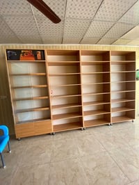 رفوف MDF • جديدة • ارتفاع ٢ ونص