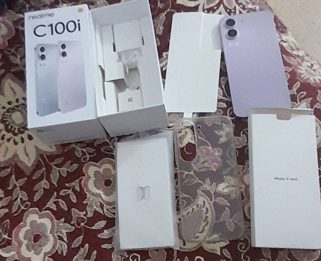 ريلمي c100i • ذاكرة ٢٥٦ • بطارية ٧٠٠٠