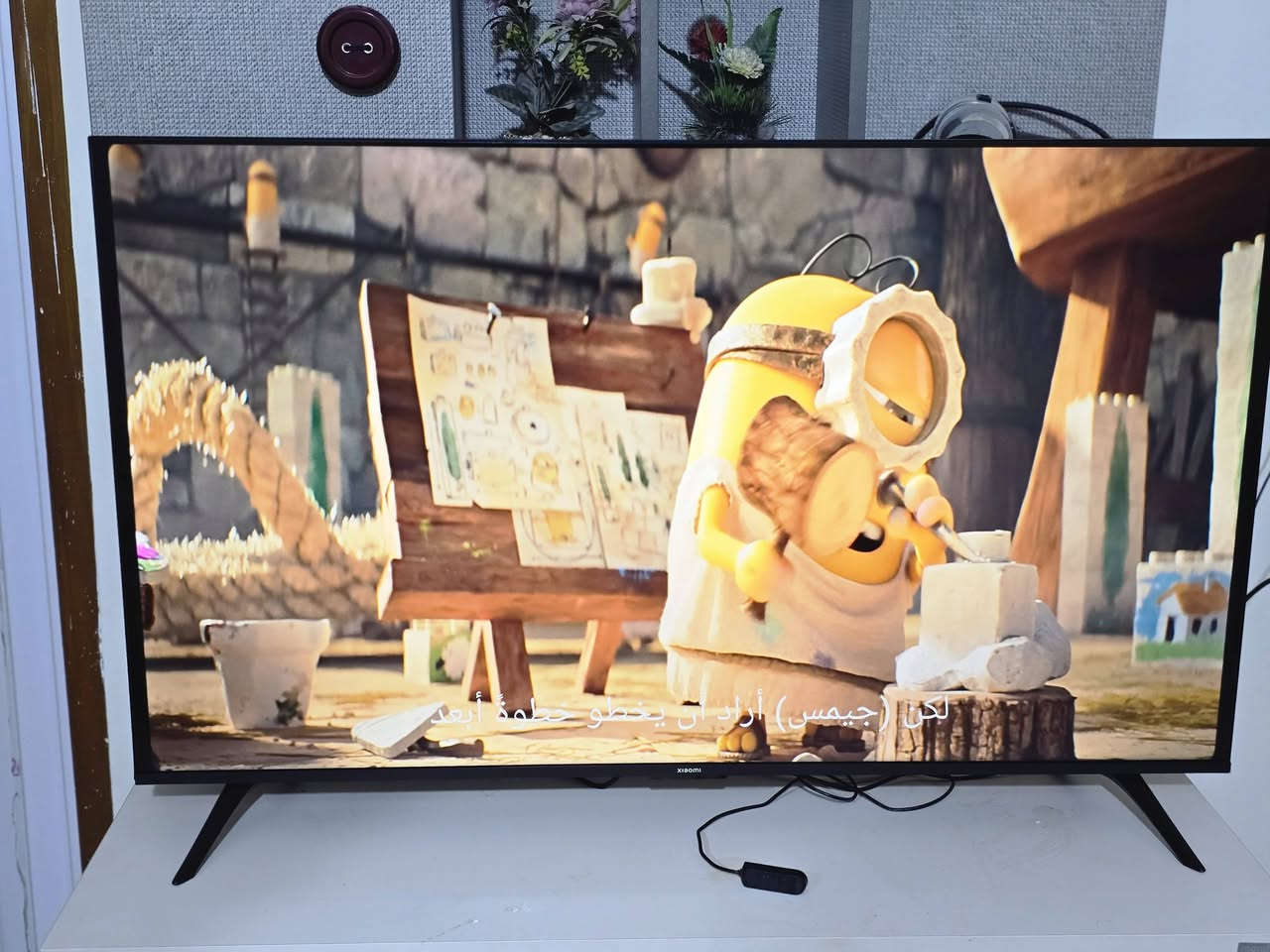 شاشه شاومي الاصليه حجم 50 كوكل تيفي 4k مواصفات خير من الله لسعر ٤٧٥ بعده جديده المكان البصره القديمه ***********
