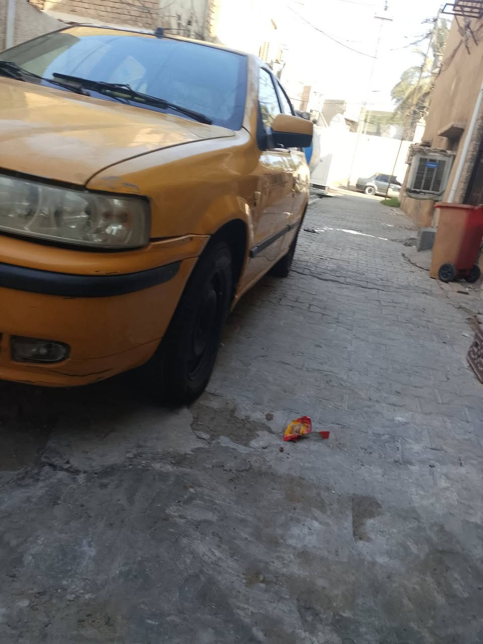 سلام عليكم سمند موديل ١١مكينه بيه بدايه وسياره حلوه تبريد ثلج باتري  جديد  صدره حلو تايرت حلوه مكاني بغداد وشرط تحويل *********** سعره ٢١
