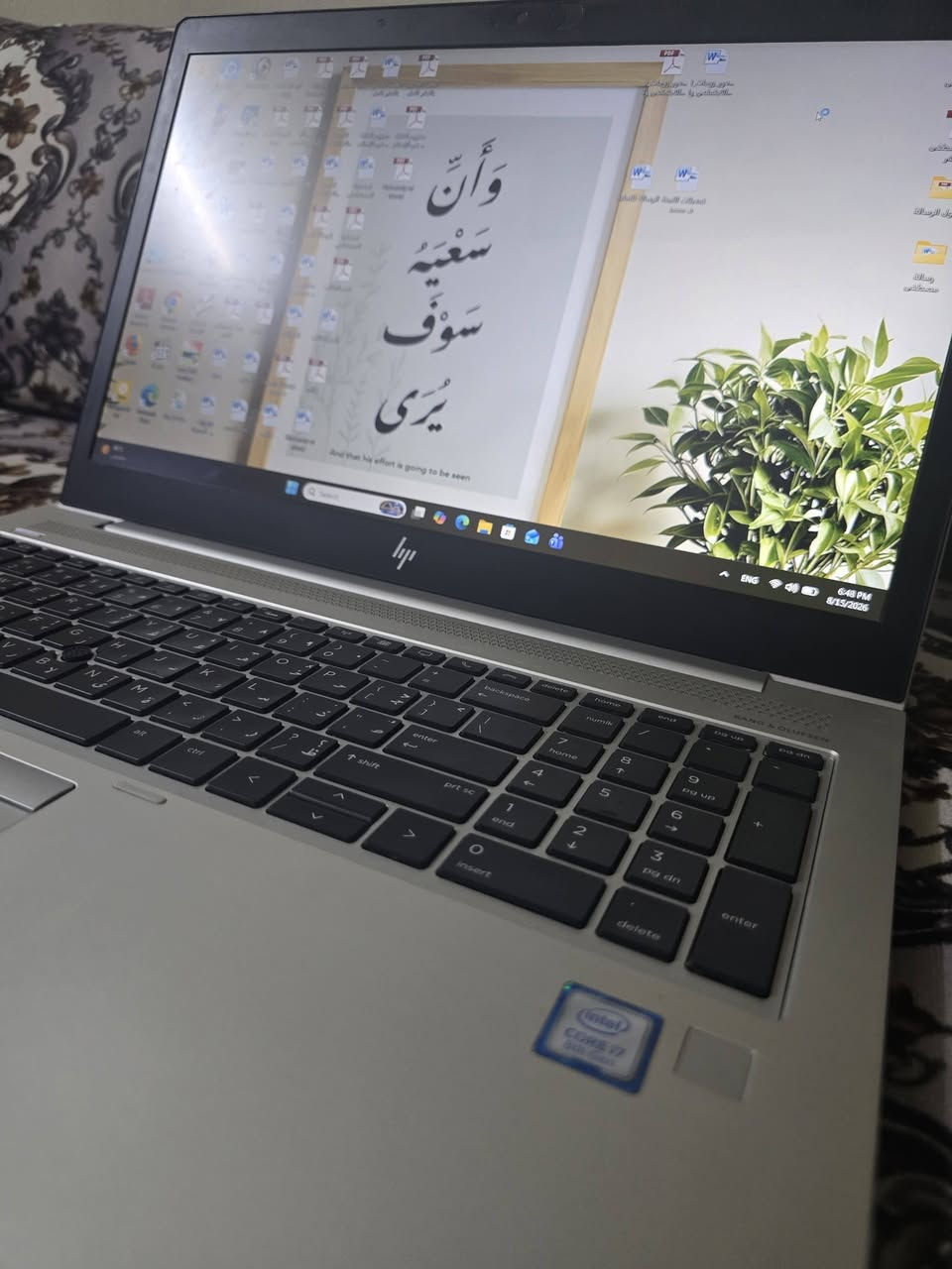 💻 للبيع لابتوب HP
🔹 النوع: HP
🔹 المعالج: Core i7
🔹 الشاشة: 15.5 إنش
🔹 التخزين: SSD 256GB
🔹 الرام: 8GB
🔹 الكيبورد: إضاءة خلفية 💡⌨️

📦 الملحقات:
🔹 شاحن 🔌
🔹 ماوس 🖱️

📚 مناسب جداً لطلاب الجامعات وطلبة الدراسات العليا، وخصوصاً لكتابة البحوث والرسائل والأطاريح، وتصفح الإنترنت، وبرامج الأوفيس والاستخدام اليومي.

💰 السعر: 290 ألف دينار وبي مجال شي بسيط

📍 الموقع: الموصل – حي اليرموك

📞 للتواصل والاستفسار:
عن طريق الصفحة أو على الأرقام:
***********
***********
