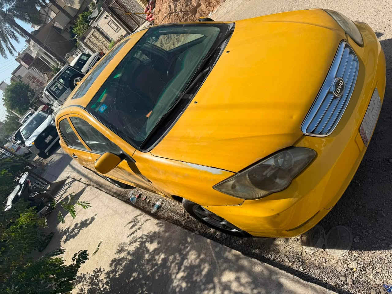 Byd تكسي
موديل ٢٠١١
سياره جديده تبريد حداديه كير كفاله
مكينه بلاديه ما مفتوحه بيها خيط خفيف كلش
على ايد وحده من الشركة
بدون صبغ بدون تصليح كفاله عامة
سعر مناسب جدا ٣٨ و بيها مجال بسيط
مكانها بغداد ورقم بغداد
مصفرة هيئة و غرامات
تحويل ثاني يوم
سنوية لل ٢٠٢٨
يعني كبل للشارع

***********
