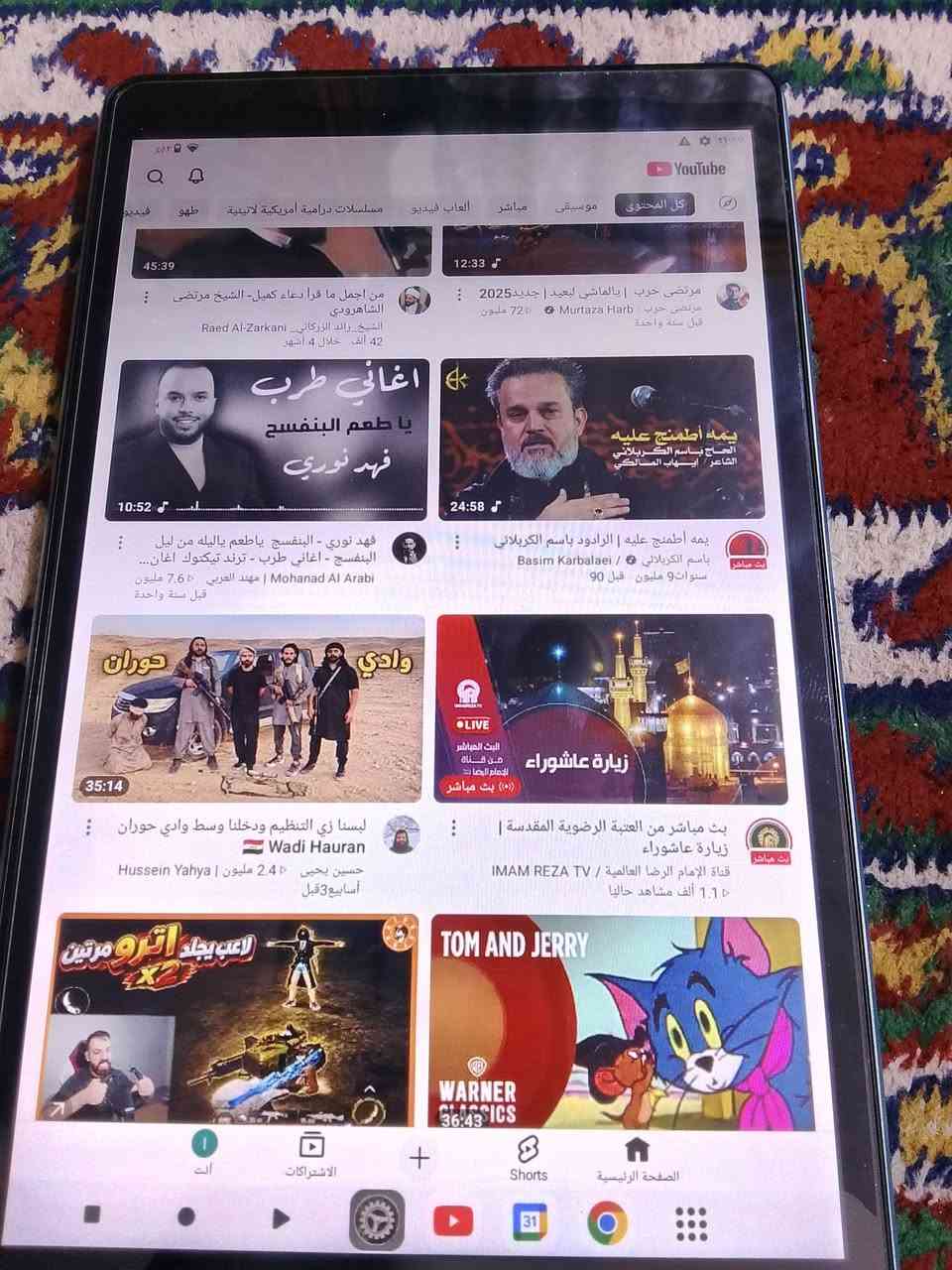 السلام عليكم تابلت نظيف جدا نوع تي كلاست اصلي  حجم الشاشه 8 ذاكره 64 الداخليه 4 كيكا اندرويد 14 ينزل جميع الالعاب سريع جدا وياه كامل اغراضه  السعر 50 قغل بغداد مدينة الصدر *********** واتساب موجود
