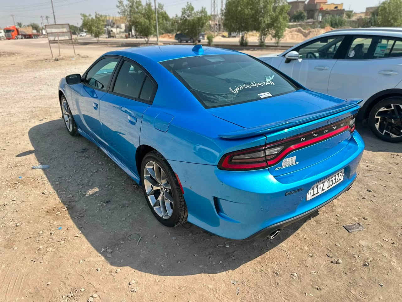 السلام عليكم 
دوج جارجر. 2023 GT اصل
ضراره بنيد فقط (. الشاصي لغد محرك كير كفاله كفاله شرط فحص )
مواصفات GT  معروفه
ماشيه 44 ميل
مرقم بغداد بسمي 
مكاني بابل القاسم 
السعر 253 
السياره جديده معنى كلمه 
***********
