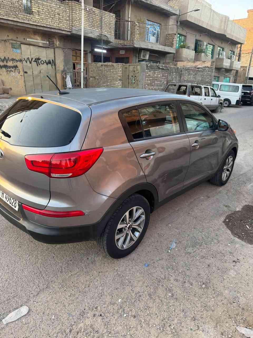 كيا سبورتج • حادث • رقم بغداد