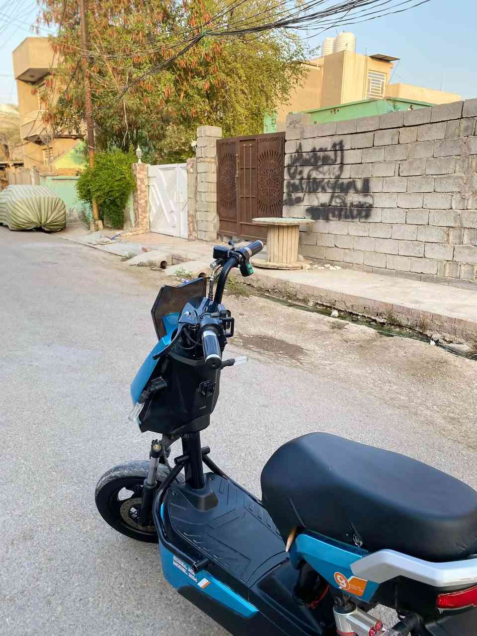 دراجه شحن • قفاز • بطاريات جديد