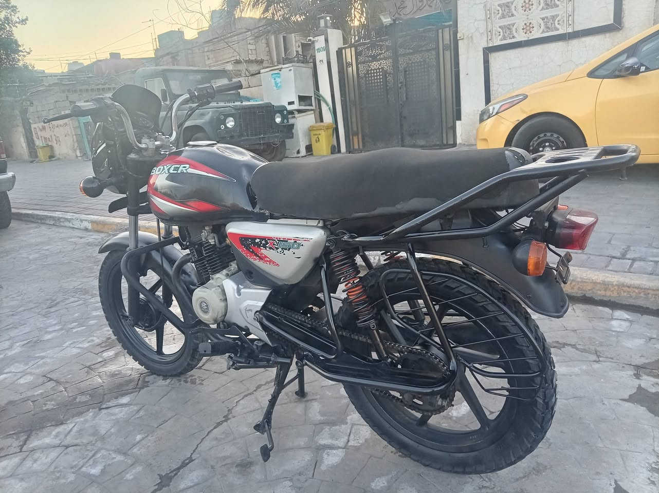 بوكسر ٢٠٢٢ بدون أوراق اكفله كل شي دراجه شخصيه مكينه ناعمه خرسه لاصرف ولا بخار كهربائيات فول شغال اشاير دبل اشاره عالي ناصي سلف هندر تايرات زوج جدد شلعه معدل خير من الله سعره سعر ٧٠٠ عنوان بغداد الشعب ***********
