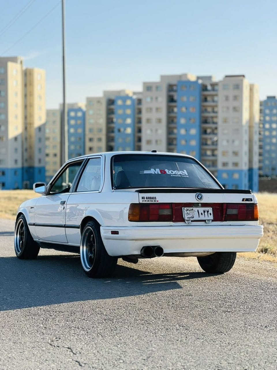 بۆفرۆشتن bmw e30 m54 330i 
مەکینەی 30سکلیتەرکارەبا بەرمەجە 
سەیارەی قووەتی خۆشەو گەنجانەیە
مۆدیلی 91 ئاڕمی پلاستیکی سلیمانی بەشەرتی ئاڕمو ئەوەلیات سعری 40گەڵا و مەعامەلە *********** السليمانية, العراق
