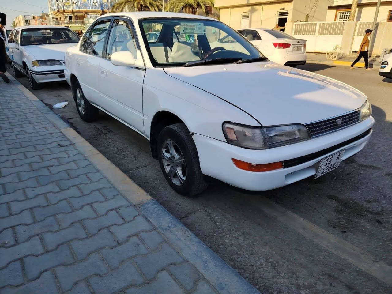 كورلا موديل 93مصبوغه عام لجماليه فقط كير محرك صدر تخمّم تاير كهربايات كله جديد 47وبيه مجال قليل ***********///************** ❤️مكان سياره واسط الزبيديه
