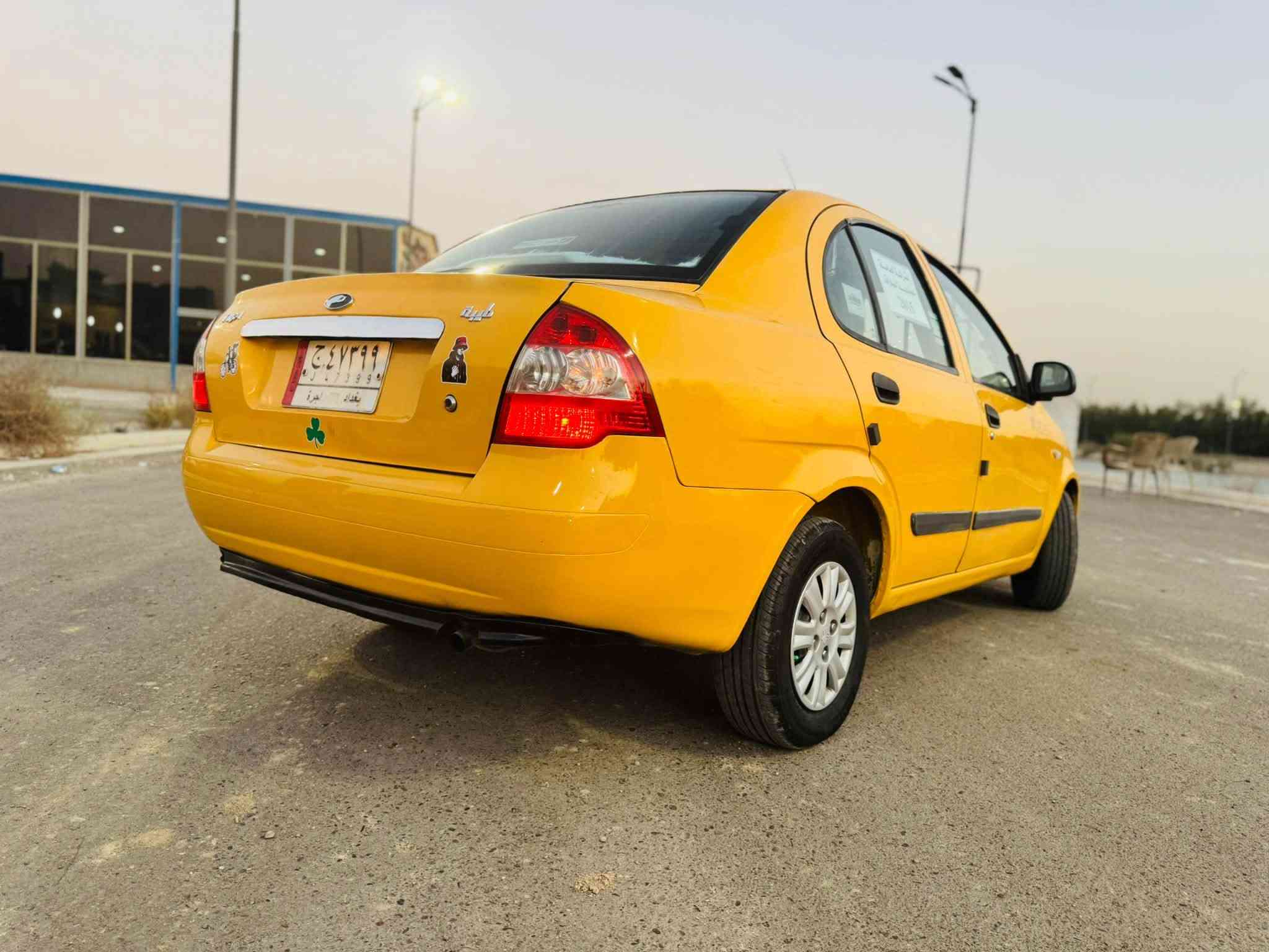 السلام عليكم طيبه موديل 2015 سياره مابيه لا صبغ ولا تبديل فقط خياس بذيول ومصلحات كير ومحرك وصدر وتبريد وتخم تاير ودوشمه خير من الله سنويه جديده هيئه مصفره رقم إنكليزي العنوان بغداد مدينه الصدر استفسار رقم     ‭***********‬
