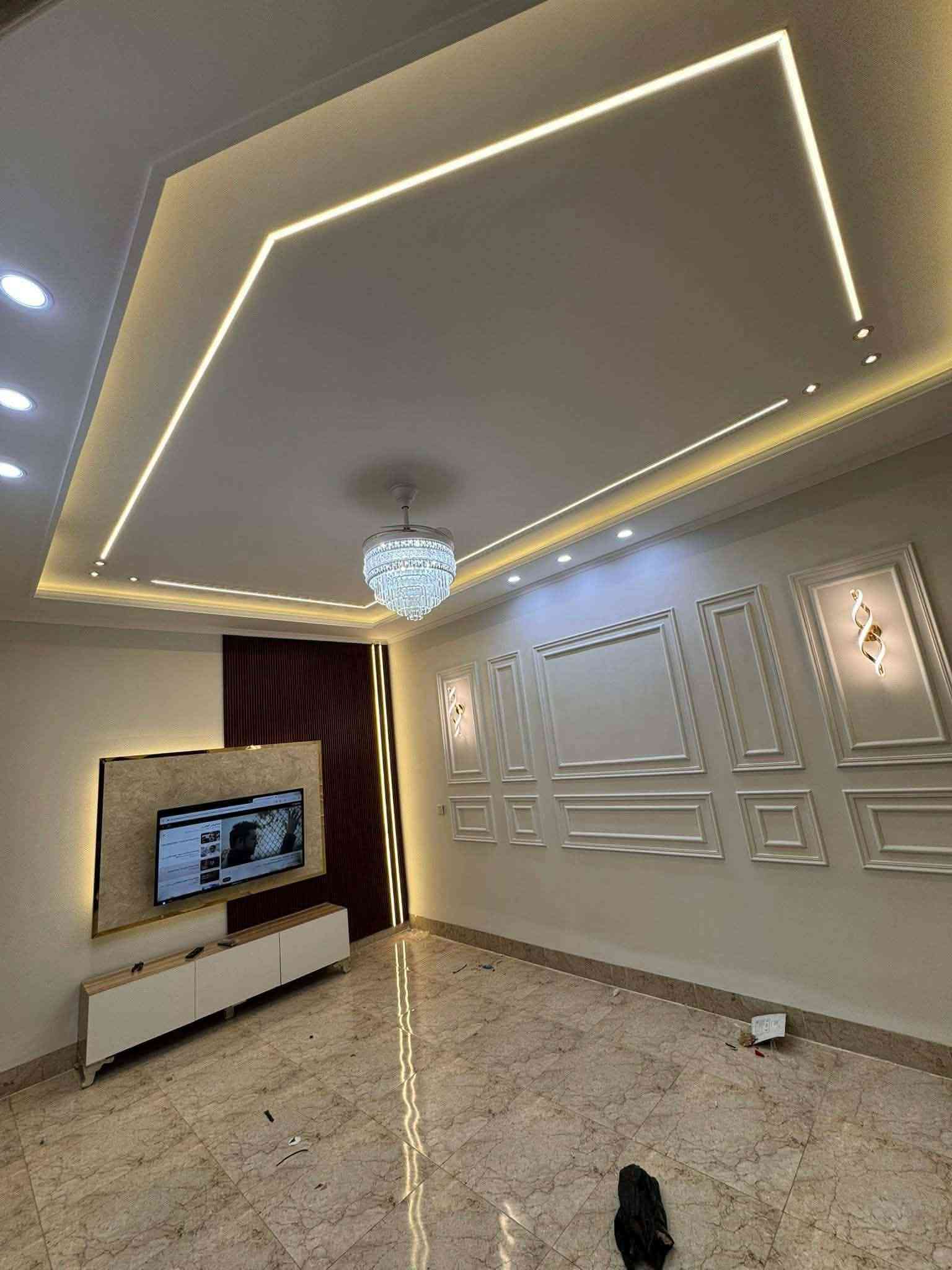 ديكروات جبس بورد سحبات مغربي ديكورات فوم تكركي صبغ داخلي وخارجي بسعار مناسبه جدا جبس بورد كرسته وعمل ١٢دولار المتر 
***********
