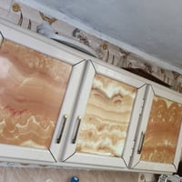 كاونتر مع ميز للبيع كاومتر نضيف شخط مابي07760834454