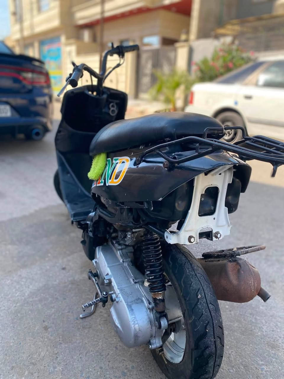 السلام عليكم ماطور نحله رياضي لبيع نضافه كدام العين السعر 225 وا بي مجال شراي تعال خاص وا هذه رقمي *********** وا هذه بي واتساب *********** عنوان موصل كراج الشمال
