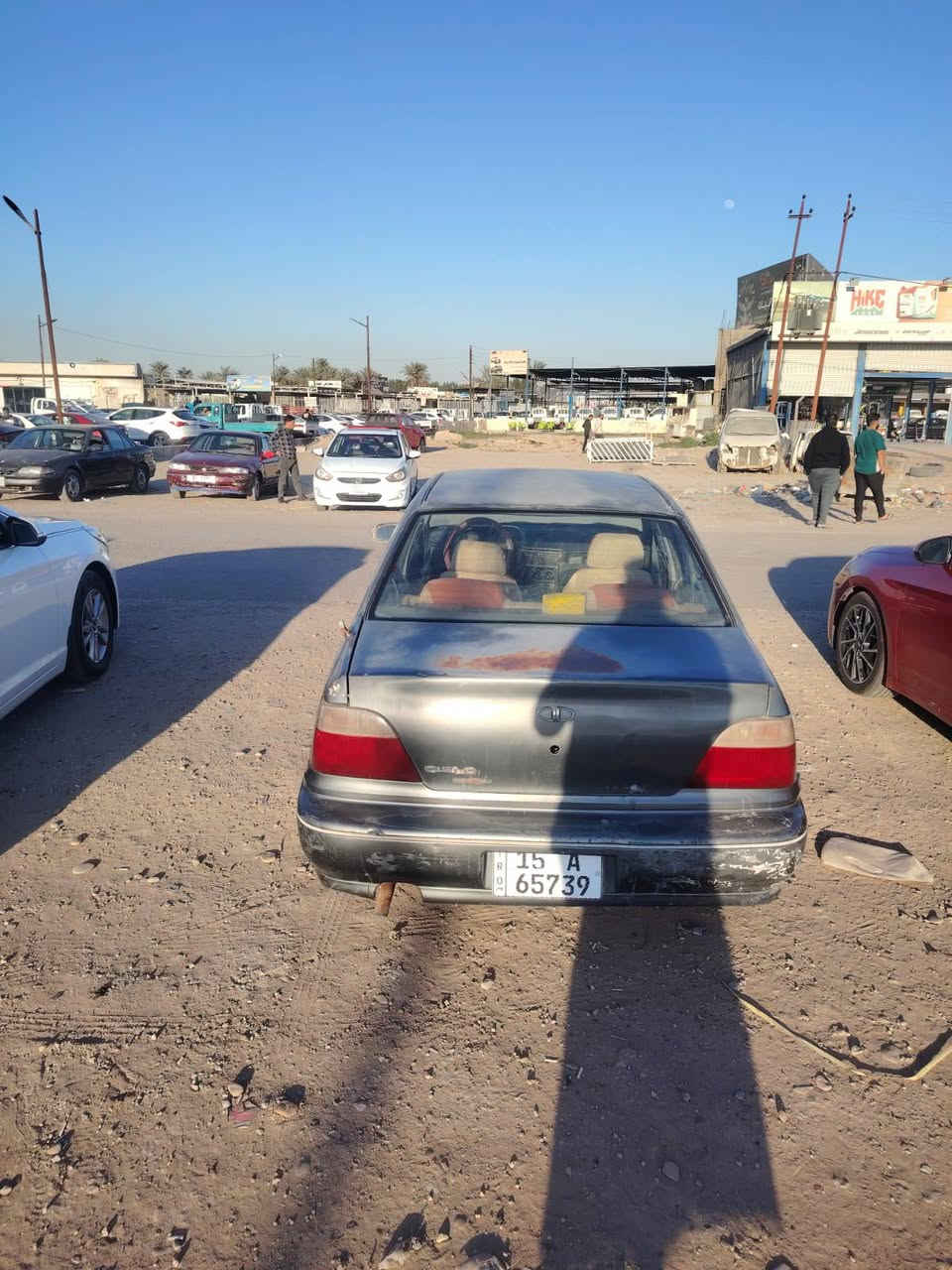 سلام عليكم دايو سلو موديل 95  تخم تاير كير  نظيف خير من الله مكينه خير من الله حداديه نظيفه خير من الله مكان السيارة بابل جبله السعر 21  الرقم ***********
