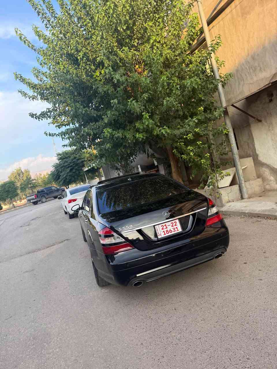 S كلاس ٥٥٠ • فول فول • ڕەشی ناو زەرد