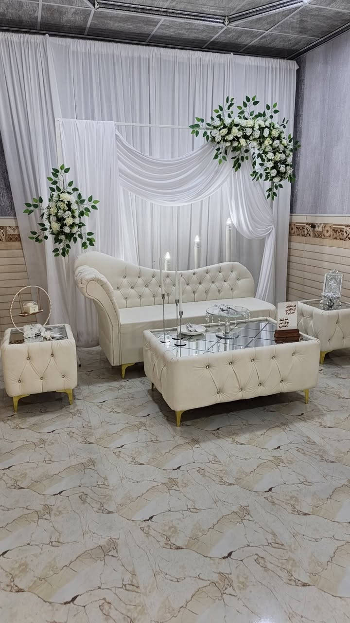 🔥 عــروض تــجــهــيــزات حــمــودي 🔥
💍 عرض نهاية شهر الـ9 💍

🎉 خـصـم 20% عـلـى كـوشـات الأعـراس 🎉

🚚 التوصيل + التركيب + الترجيع مجاناً
📍 داخل سهل نينوى فقط

احجزوا مبكراً وثبّتوا موعدكم
حتى تضمنون توفر الكوشة بموعدكم ❤️

⏳ العرض لغاية نهاية شهر الـ9 فقط

📍 عنواننا:
الموصل – برطلة – باشبيته
طريق المشاية – عامود 26

📱 واتساب واتصال: ***********
📞 للاتصال: ***********

❤️ تجهيزات حمودي ❤️
نجهز فرحتكم بأحلى كوشة وأحلى تفاصيل 💍✨
