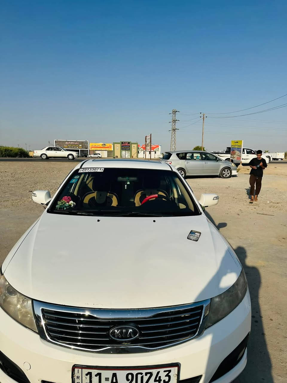 السلام عليكم اوبتيما ٢٠١٠/ خليجي فول موصفات حداديه قبل سبوع مكمله مكينه وتبريد كفاله  
بصمه وفتحه واشاير بل مرايات ورقم بغداد مصفره هيه ومرور مداور ثاني يوم مكفوله من لعيب شرعي 
بيه جاملغ امامي صبغ فقط ونص بنيد بدون فتح مكان ناصريه شطره ١١٨وبيه مجال اتصال فقط ***********
