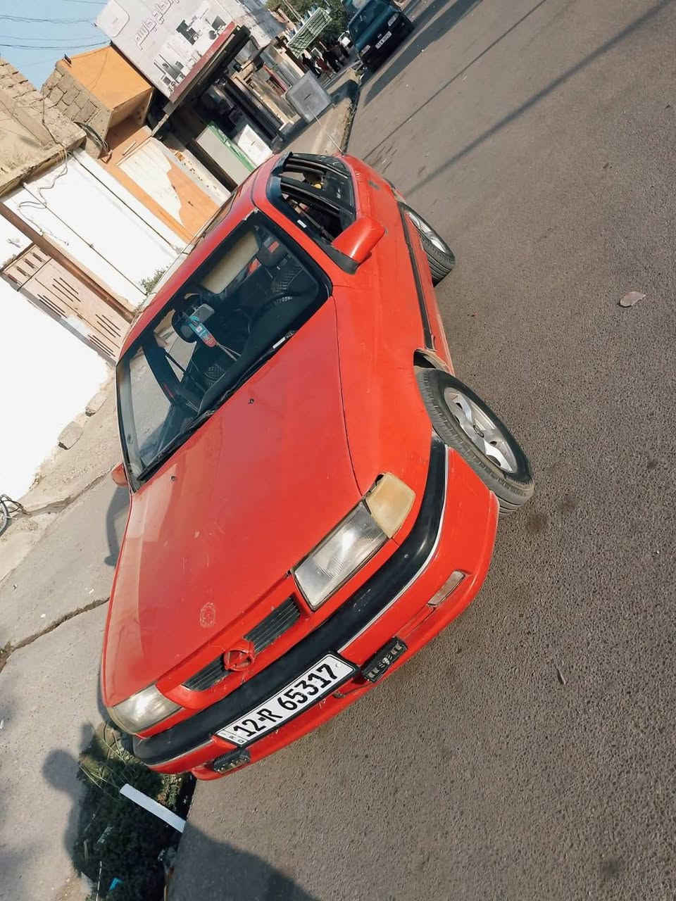 أوبل فكترا موديل 1992
رقم نينوى دولي باسمي   شرط التحويل 
كاربون بانزين بيها ماستر 
محرك 20شرط 
كير شرط 
بدون صبغ بدون ضرر بدون طخه شرط تخم تاير تخم المامي والخلفي نضيف قفل مركزي  فقط دوائر صبغ  ومؤسسات السعر 38بي مجال 
العنوان موصل الجانب الأيمن***********

