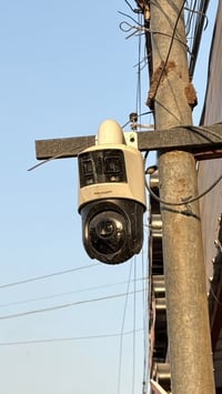 ٢٠ كامرات Hikvision • كامرات PTZ • يو بي أس ٤