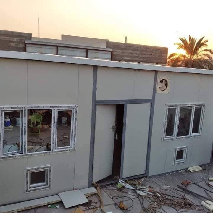 #حداده  #السجاد #الجميع لكافه اعمال الحديد السندويج 

لتجهيز كافة انواع الكرفانات من السندويج البنل 

بمواصفات عاليإ💯

 المقاوم للحرارة🌡️ وضد الرطوبة ولامطار 🌧️ تجهيز جميع

 المشتملات ولمحلات ولكرفانات طابق او طابقين 🏠

المتر المربع كرسته وعمل (23)الف دينار فقط

كادر🦺متميز وسريع الانجاز✅

يشمل باب - بي في سي 🚪

 يشمل شباك -بي  في سي  🪟
 
وشغل جميع الحداد
 
حجز والأستفسار ✒
 متواجد في الصفحه 

*********** اتصال+وتساب
