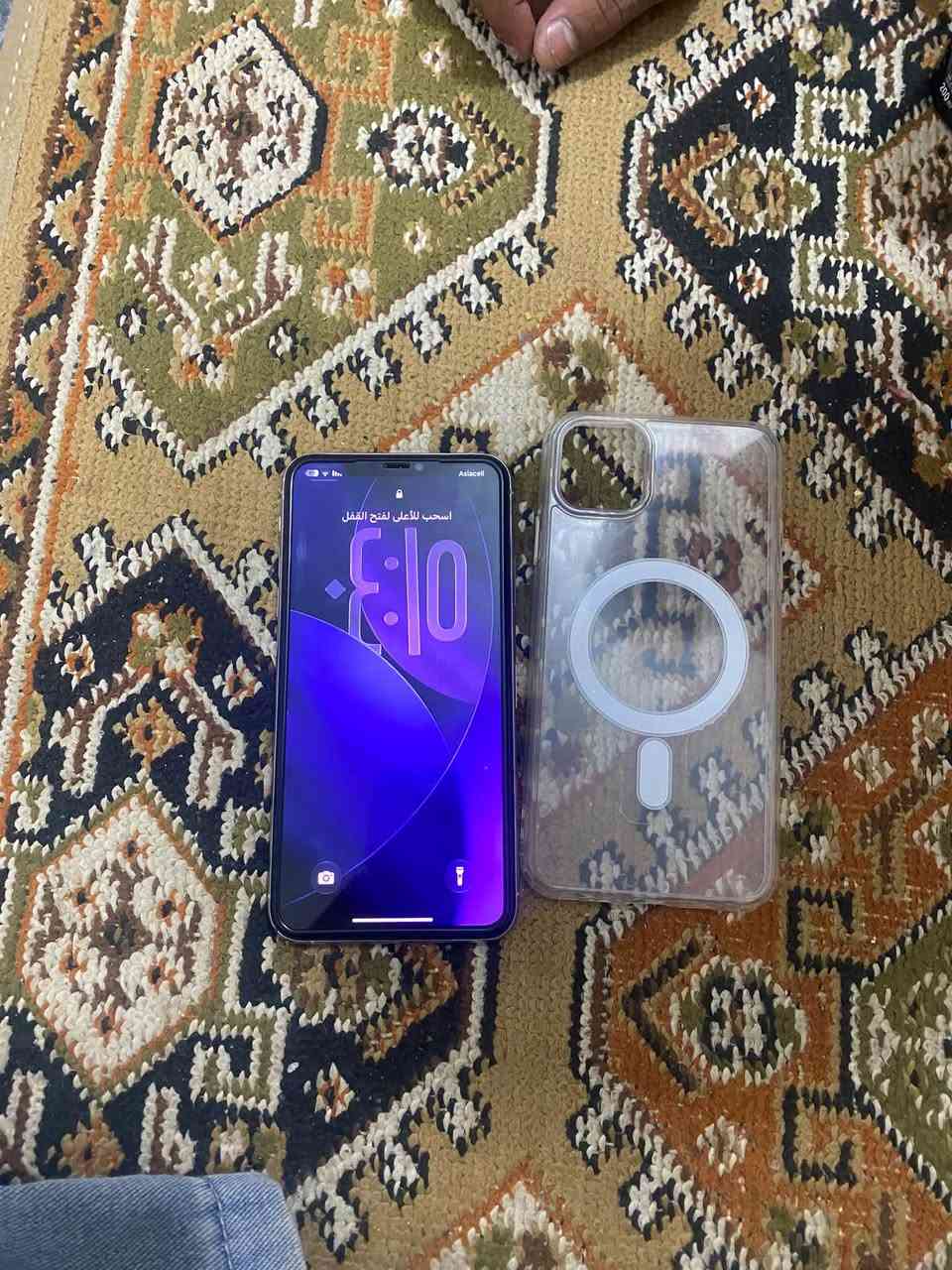 آيفون ١١ برو ماكس • شاشة اصلية • بطارية ١٠٠